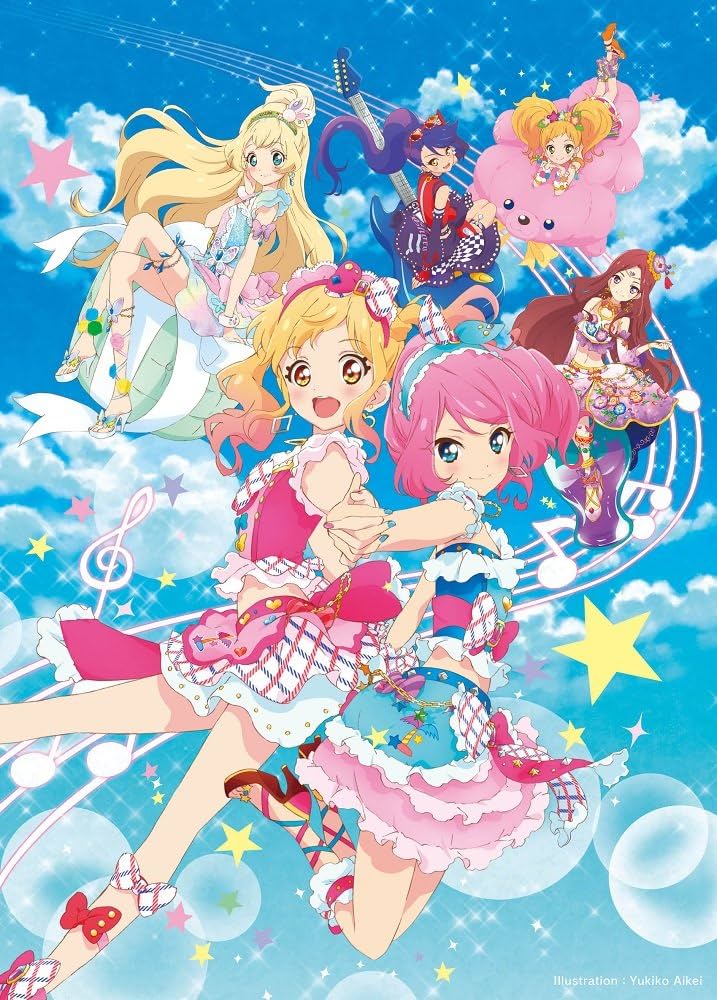 アイカツ DMMくじA賞メタルポスター　らき/あいね/みお/わかば アイカツ DMMくじA賞メタルポスター らき/あいね/みお/わかば